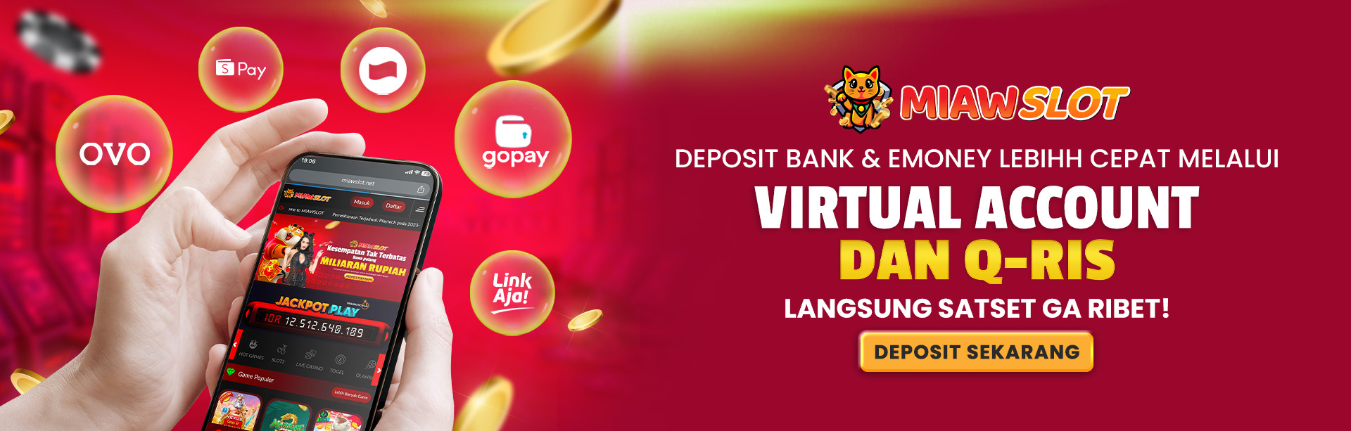 deposit qris dan va