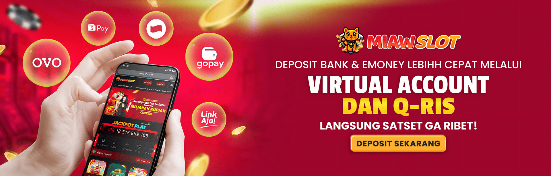 deposit qris dan va